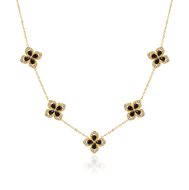 Collier trèfle 