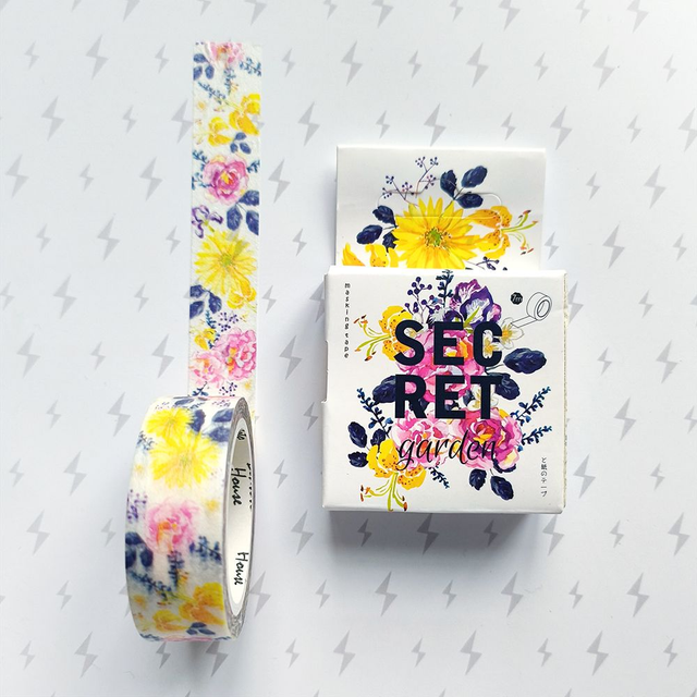 Secret Garden Washi Tape