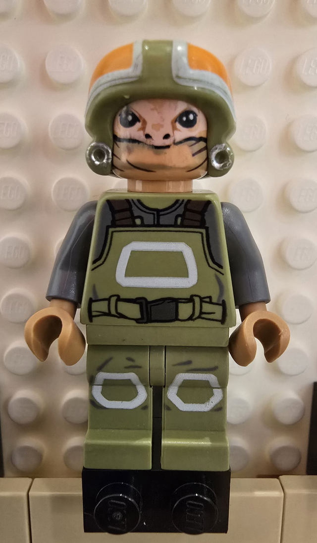 LEGO sw0660 Bodenpersonal des Widerstands (Goss Toowers) Minifigur