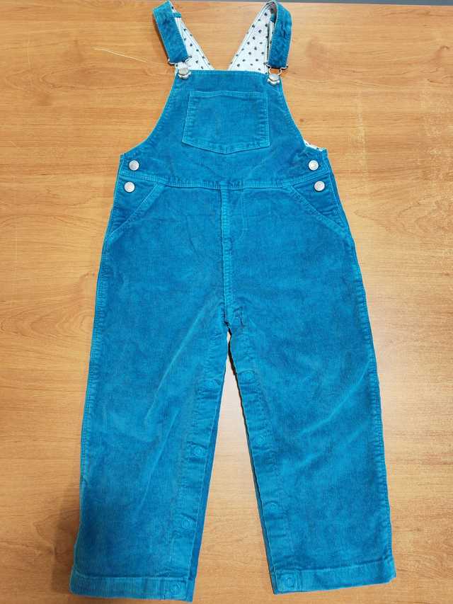 Salopette velours 2 ans