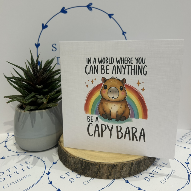Capybara card