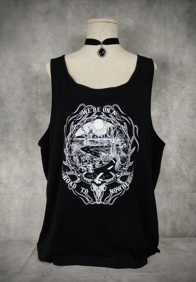T-shirt Tank &quot;Road to Nowhere&quot;