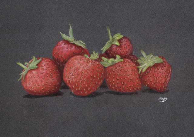 Strawberries (to purchase contact Mardleybury gallery)