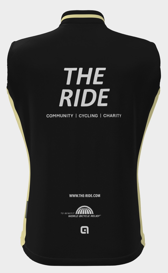 THE RIDE official bike Vest PERFORMANCE BLACK