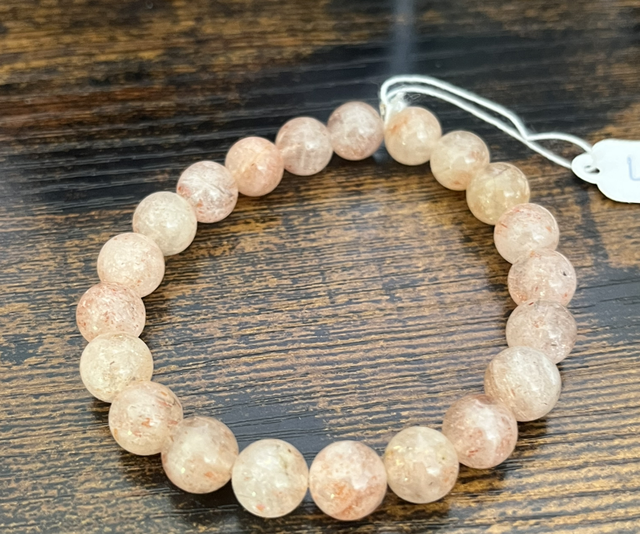 Bracelet de Pierre de Soleil de qualité sublime