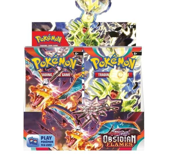 Pokemon Scarlet &amp; Violet Obsidian Flames Booster Pack