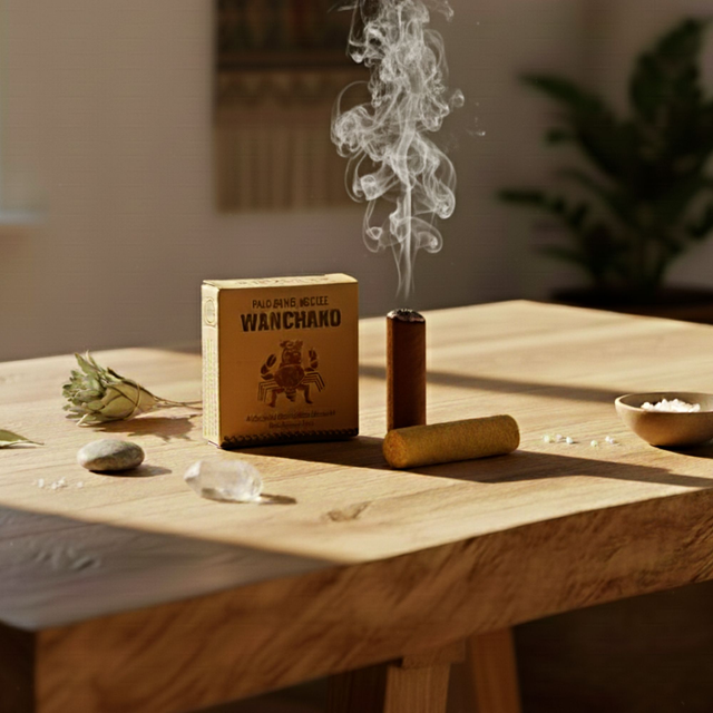 Palo Santo incenso Wanchako in Cilindro