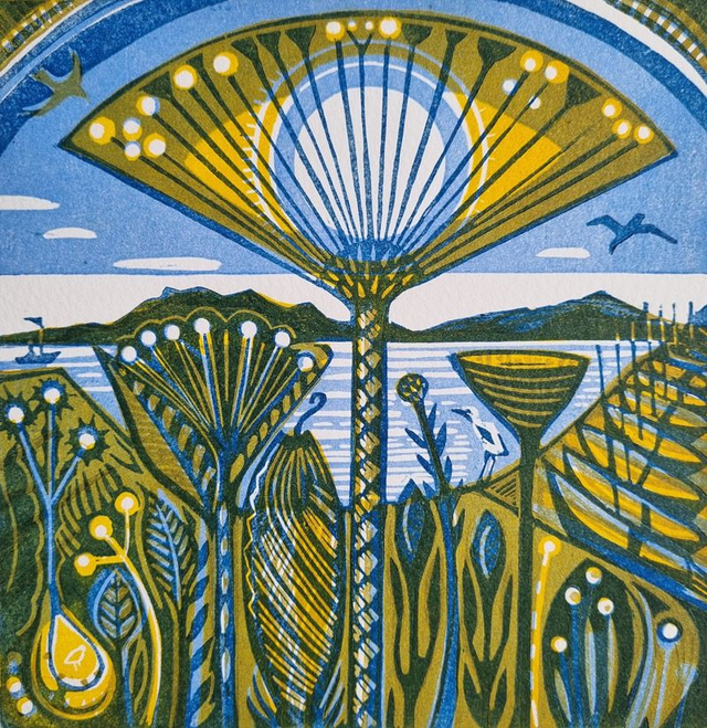 The Estuary II 3 cards