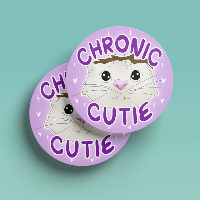 Chronic Cutie Coaster
