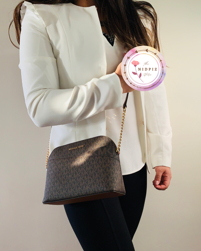 Michael Kors - Jet set travel medium dome crossbody (brown)