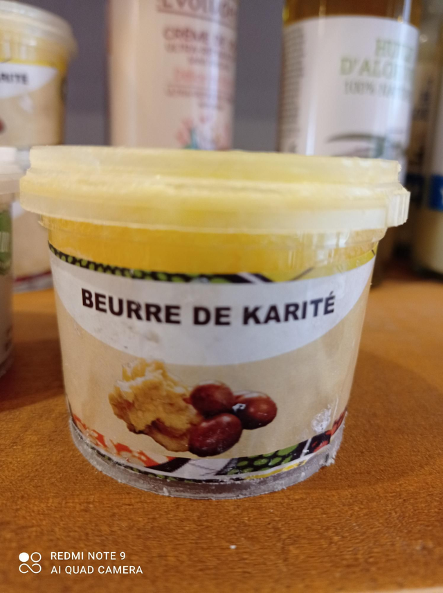 Beurre de karité 100% naturel 