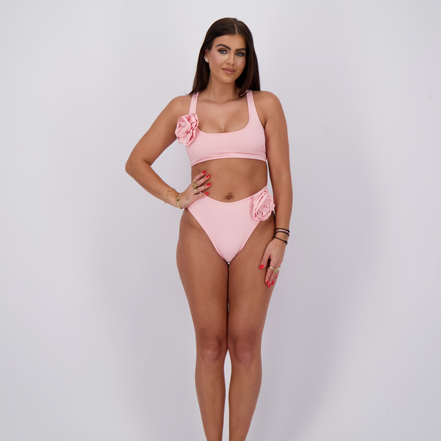 Reinders Bikini Set Roses Flower Pink