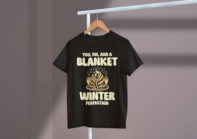 You Me and a Blanket Winter Perfection, Cozy Love, Winter. Du, ich und eine Decke, Winterperfektion, gemütliche Liebe, Winter