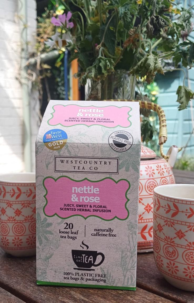  Nettle &amp; Rose Tea Bags
