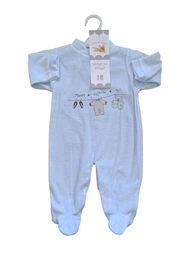 Pyjama brodé garçon (3 mois)