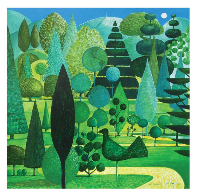 The Topiarist - painting 3 cards