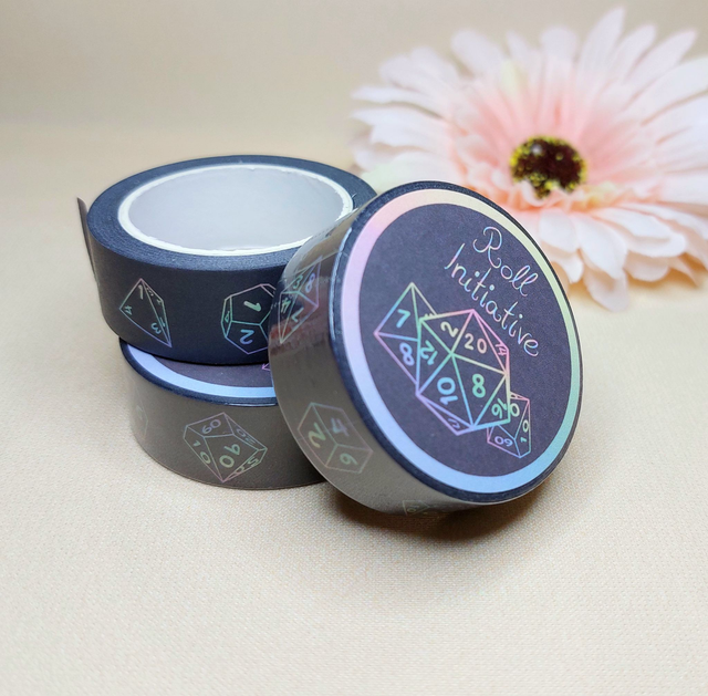 Pen and Paper DnD Washitape Würfel