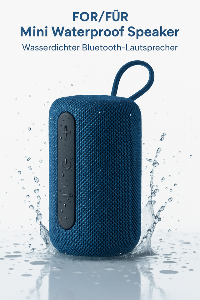 Mini Waterproof Speaker – Wasserdichter Bluetooth-Lautsprecher