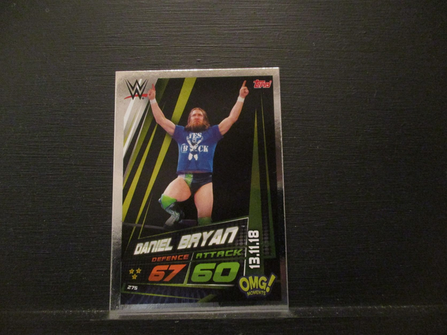 Daniel Bryan - OMG! Moments Slam Attax Universe Original Trading Card #275