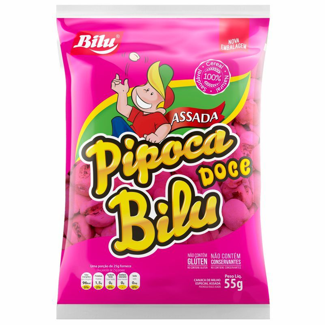Pipoca doce 55 gr- Bilu