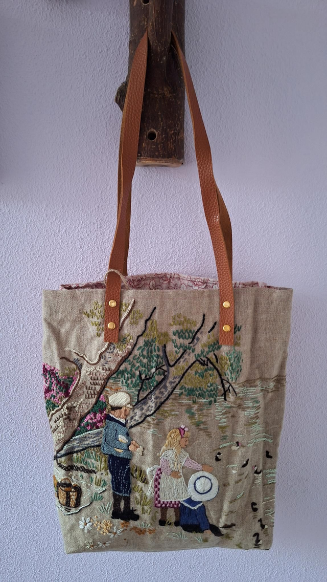 Draagtas borduursel (a)