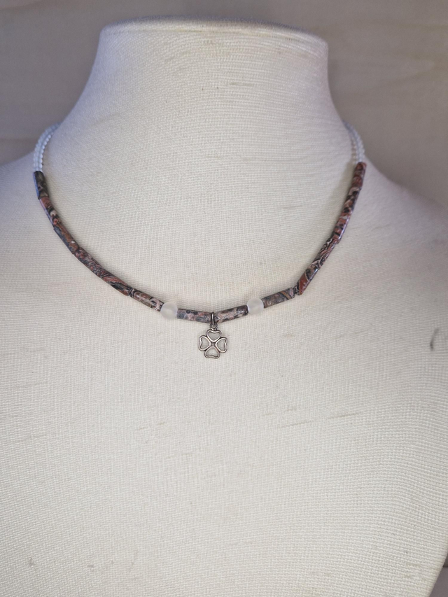 Jaspe Léopard, Quartz / 056