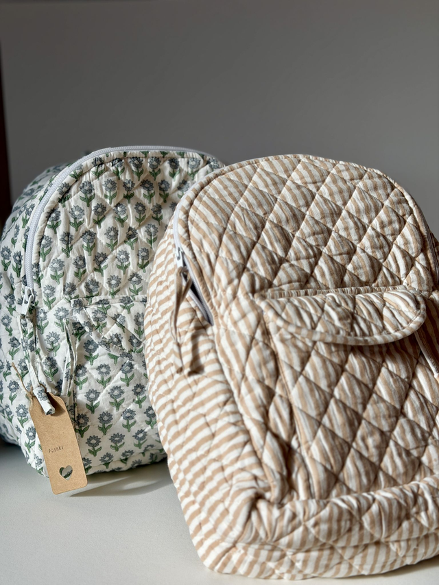 Quilted Backpack