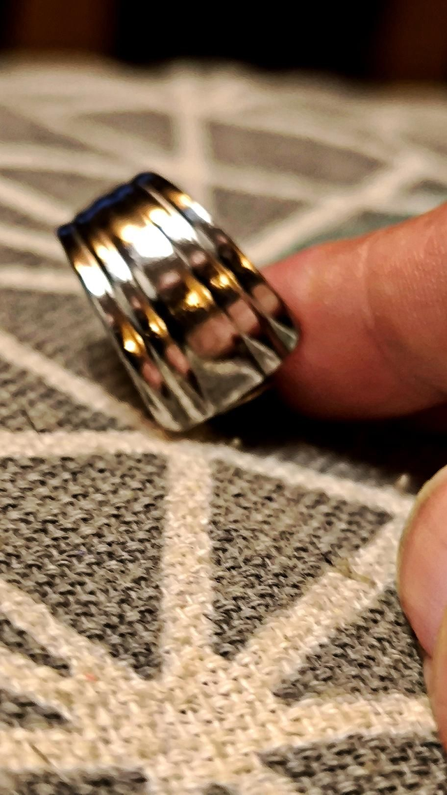 Bague en acier inoxydable