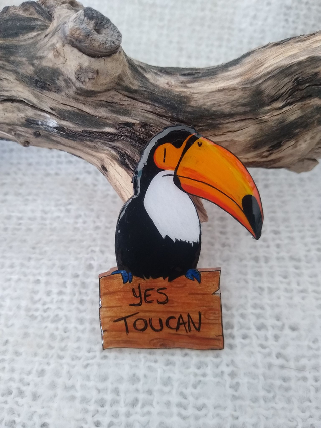 Magnet Toucan Positif 