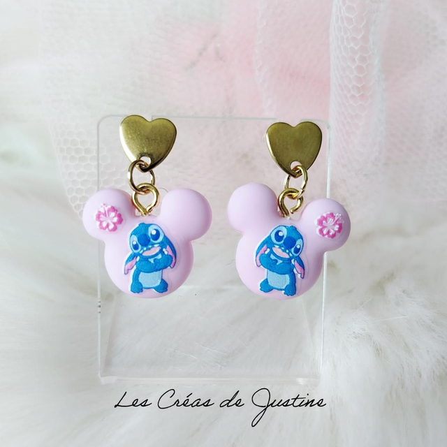 Boucles d&#039;oreilles stitch 