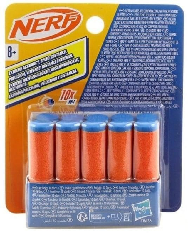 Hasbro - Recharge NERF Pack 10 Fléchettes