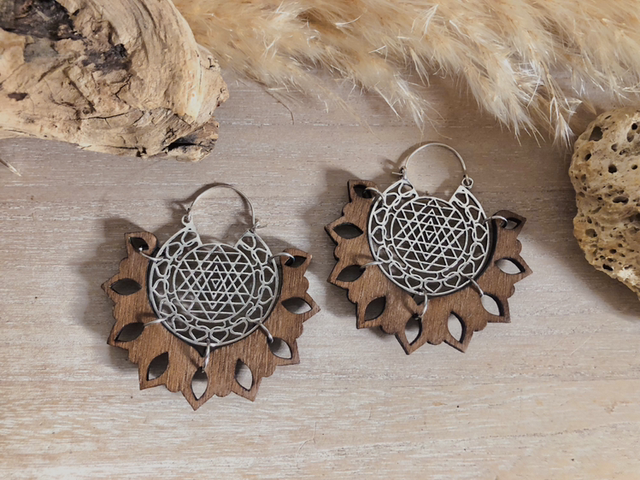 Boucles d’oreilles KAELUM Yantra