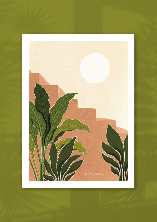 Le jardin ~ Affiche poster