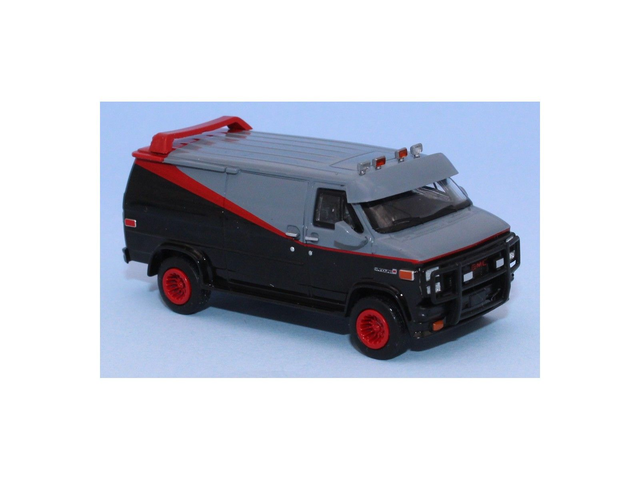 GMC Vandura Agence tous risque Brekina 18250 H0