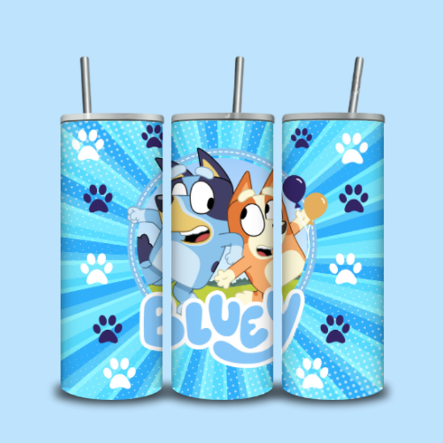 Tumbler Bluey et Bingo