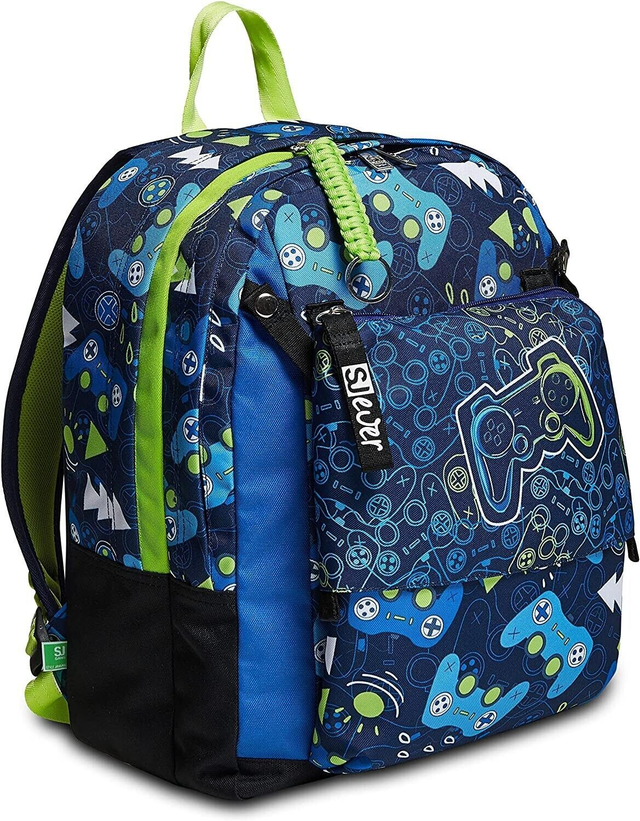 ZAINO  SEVEN SCUOLA DOPPIO SCOMPARTO SJ EVER BOY - PLAYER