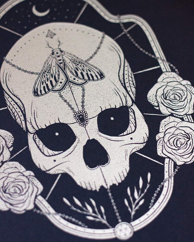 _A4-A5 / Memento mori argenté / Série limitée