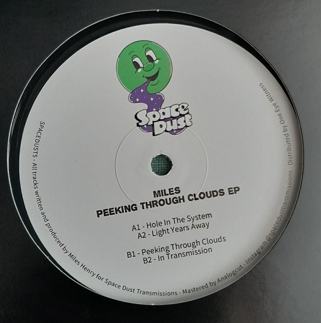 Miles - Peeking Through Clouds - SPACEDUST5 - 12"