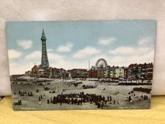 Blackpool, Lancashire, vintage F.F & Co. vintage postcard. Our Ref No R450 £2.50