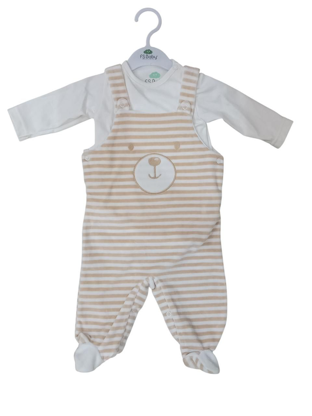 Ensemble salopette et body