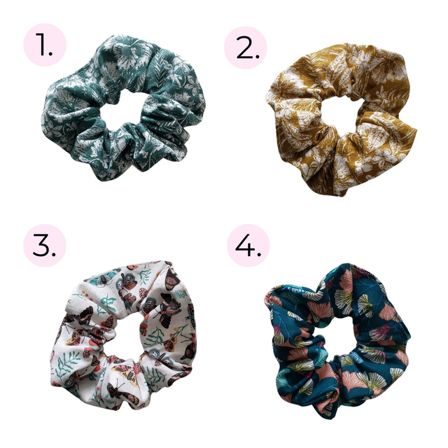 Chouchou pour cheveux – Divers motifs