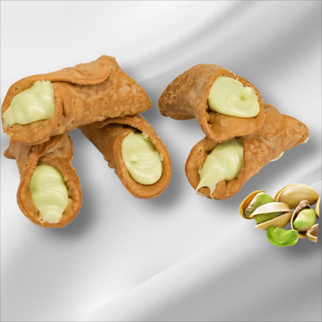 Pistachio Cannoli 