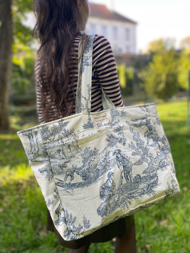 Cabas Florence bleue