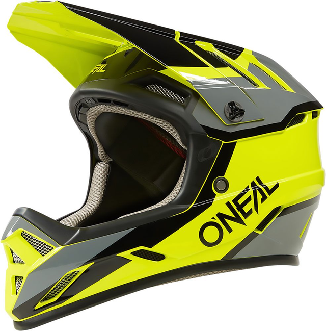 O'NEAL BACKFLIP HELMET STRIKE BLACK/NEON YELLOW M (57/58 CM)