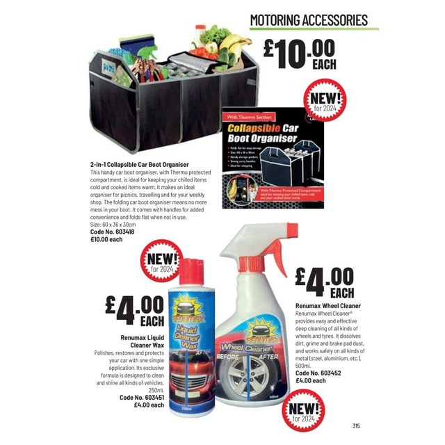 Reumax Wheel Cleaner