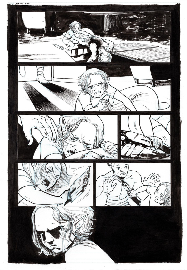 09/2025 - ThunderCats : Pumyra #1 Page 10 - ORIGINAL, A3 (11.7x16.5)