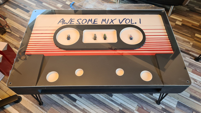 Table basse Cassette Audio V2 personnalisable