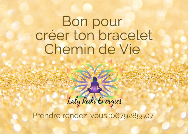 Carte cadeau Bracelet Chemin de Vie (retrait atelier)