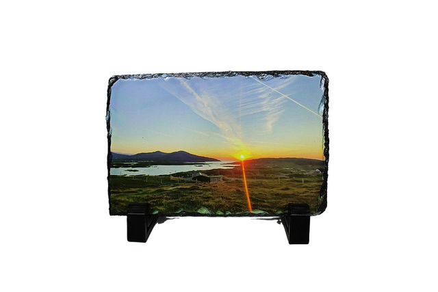 Sunrise over Lochboisdale Slate Picture 