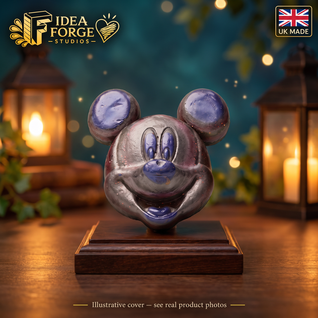 Midnight Mouse – Metallic Face Decoration